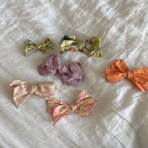 6 Wunderkin and Little Poppy Co Bows